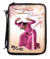 There Is Power In the Name of Jesus Bible Cover Organizer