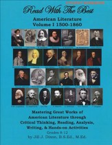 Read with the Best: American Literature Volume 1 1500- 1860 Student Workbook