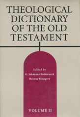 Theological Dictionary of the Old Testament, Volume 2
