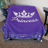 Princess Tapestry Throw, Purple