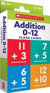 Flash Cards: Addition 0 - 12
