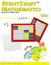 RightStart Mathematics Level C  Worksheets, 1st Edition