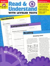 Read & Understand with Leveled  Texts, Grade 5