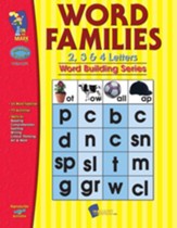 Word Families 2,3 & 4 Letter Words Gr. 1-3 - PDF Download [Download]
