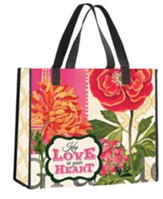 Keep Love in Your Heart Tote Bag