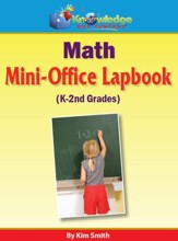 Math Mini-OfficeLapbook K-2nd Grade  - PDF Download [Download]