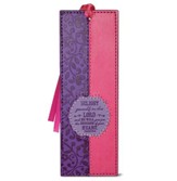 Delight Yourself in the Lord Bookmark, Purple and Pink