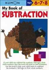 Kumon My Book of Subtraction, Ages 6-8