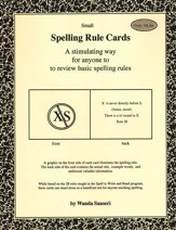 Spelling Rule Cards