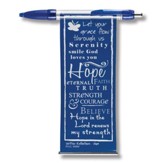 Hope Banner Pen, Blue