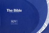 KJV Transetto Text Bible, Softcover, purple