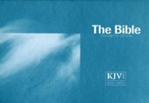 KJV Transetto Text Bible, Softcover, blue
