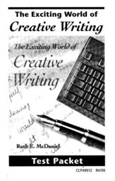 Exciting World of Creative Writing  Test, Grades 7-12