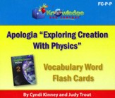 Apologia Exploring Creation With Physics Vocabulary Word Flash Cards (Printed)