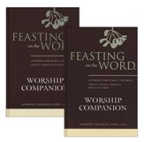 Feasting on the Word Worship Companion, Year A - Two-Volume Set: Liturgies for Year A