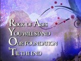 Rock Of Ages You Will Stand - Lyric Video SD [Music Download]