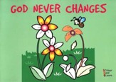 God Never Changes, Color and Learn Coloring Book