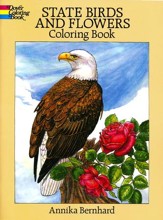 State Birds and Flowers - coloring book