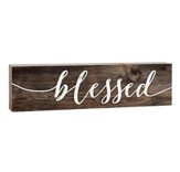 Blessed, Stick Plaque, Small