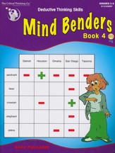Mind Benders Book 4, Grades 3-6