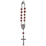 January, Rosary Car Charm