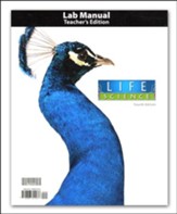 BJU Press Life Science Student Lab  Manual Teacher's Guide 4th Edition