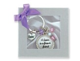 Sister Is A Forever Friend Keyring
