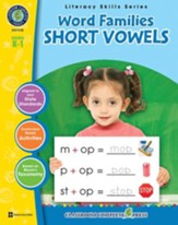 Word Families - Short Vowels Gr. PK-2 - PDF Download [Download]
