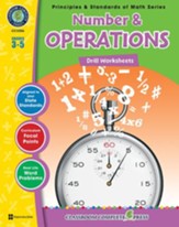 Number & Operations - Drill Sheets Gr. 3-5 - PDF Download [Download]