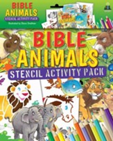 Bible Animals Stencil Activity Pack
