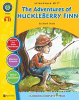 The Adventures of Huckleberry Finn -  Literature Kit Gr. 9-12 - PDF Download [Download]