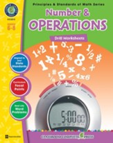 Number & Operations - Drill Sheets Gr. 6-8 - PDF Download [Download]