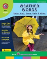 Weather Words: Sleet, Hail, Snow, Rain & Wind Gr. 1-3 - PDF Download [Download]
