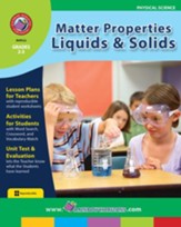 Matter Properties: Liquids & Solids Gr. 2-3 - PDF Download [Download]