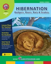 Hibernation: Badgers, Bears, Bats & Snakes Gr. 2-3 - PDF Download [Download]