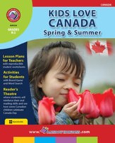 Kids Love Canada: Spring & Summer  Gr. K-2 - PDF Download [Download]