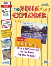 Bible Explorer Middler (Grades 3-4) Memory Verse  Visuals