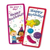 Happy Birthday Bookmarks (30 bookmarks)