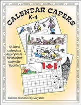 CALENDAR CAPERS (STUDENT CALENDAR BOOKLET) Gr. K-4 - PDF Download [Download]