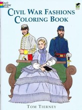 Civil War Fashions Coloring Book