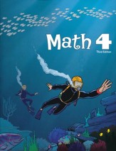 BJU Press Math Grade 4 Student Worktext, Third Edition (Updated Copyright)