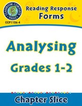 Reading Response Forms: Analysing Gr. 1-2 - PDF Download [Download]