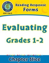 Reading Response Forms: Evaluating Gr. 1-2 - PDF Download [Download]