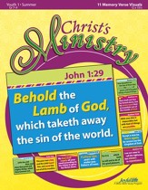Christ's Ministry Youth 1 (Grades 7-9) Memory Verse Visuals