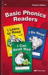 Abeka Basic Phonics Readers Teacher  Edition