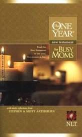 NLT One Year New Testament for Busy Moms