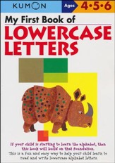 Kumon My First Book of Lowercase Letters, Ages 4-6
