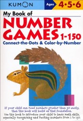 Kumon My Book of Number Games 1-150, Ages 4-6