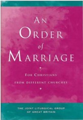 An Order of Marriage: For Christians from Different Churches