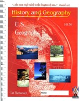 Landmark's Freedom Baptist History H130, U.S. Geography, Grade 6